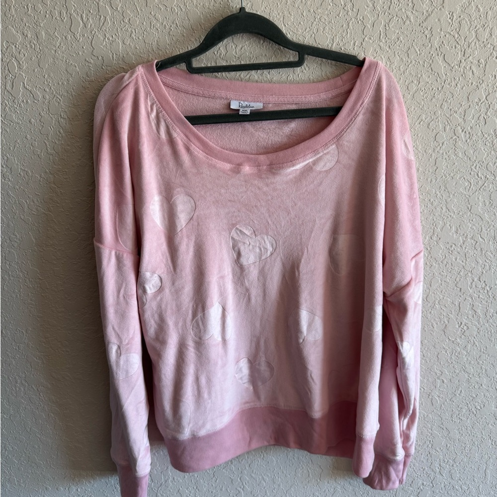 Roudelain Pink Velvet Heart Pajama Set 💕 – XXL